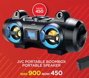 JVC Portable Boombox Portable Speaker