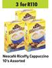 Nescafe Ricoffy Cappuccino Assorted-For 3 x 10's