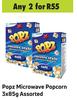 Popz Microwave Popcorn Asorted-For 2 x 3 x 85