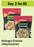 Kellogg's Granola Assorted-For 2 x 450g