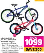 Raleigh 16/20" Enduro Girls Mountain Bicycle-Each