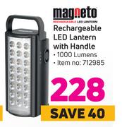 Magneto Rechargeable LED Lantern With Handle