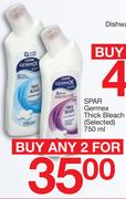 Spar Germex Thick Bleach (Selected)-2X750ml