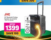 JVC 10" Bluetooth Trolley Speaker XS-N319PB