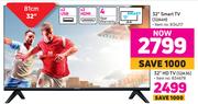 Hisense 32" (81cm) Smart TV 32A4H