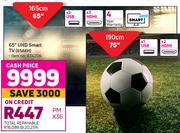 Hisense 65" (165cm) UHD Smart TV 65A6H