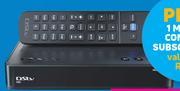 DSTV HD Single View Decoder Installed + 1 Month DSTV Compact Subscription
