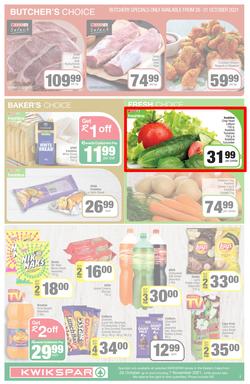 KWIKSPAR EASTERN CAPE : Low Prices For You (26 October - 7 November 2021) Valid in Abbotsford, Beacon Isle, Beetlestone, Burt Drive, Butterworth, page 3