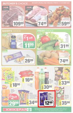KWIKSPAR EASTERN CAPE : Low Prices For You (26 October - 7 November 2021) Valid in Abbotsford, Beacon Isle, Beetlestone, Burt Drive, Butterworth, page 3