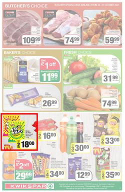 KWIKSPAR EASTERN CAPE : Low Prices For You (26 October - 7 November 2021) Valid in Abbotsford, Beacon Isle, Beetlestone, Burt Drive, Butterworth, page 3