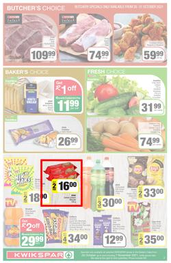 KWIKSPAR EASTERN CAPE : Low Prices For You (26 October - 7 November 2021) Valid in Abbotsford, Beacon Isle, Beetlestone, Burt Drive, Butterworth, page 3