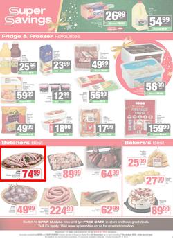 SPAR & SUPERSPAR KwaZulu-Natal Country : Christmas Super Savings (24 November - 07 December 2025), page 3