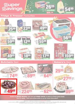 SPAR & SUPERSPAR KwaZulu-Natal Country : Christmas Super Savings (24 November - 07 December 2025), page 3