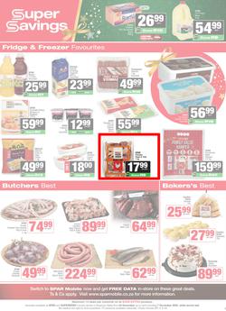 SPAR & SUPERSPAR KwaZulu-Natal Country : Christmas Super Savings (24 November - 07 December 2025), page 3