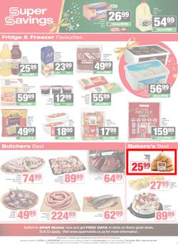 SPAR & SUPERSPAR KwaZulu-Natal Country : Christmas Super Savings (24 November - 07 December 2025), page 3