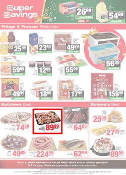 SPAR & SUPERSPAR KwaZulu-Natal Country : Christmas Super Savings (24 November - 07 December 2025), page 3