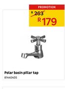 Polar Basin Pillar Tap
