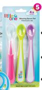 Little One 3 Pack Weaning Spoon Set-Each
