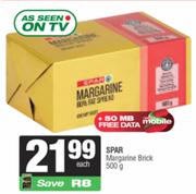 Spar Margarine Brick-500g