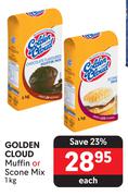 Golden Cloud Muffin Or Scone Mix-1Kg Each