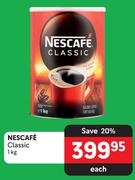 Nescafe Classic-1Kg 