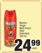 Mortein Target Multi Insect Killer (Selected)-300ml Each