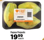 Papaya Prepacks-Each