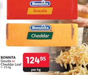 Bonita Gouda Or Cheddar Loaf (+/- 2.5kg)-Per Kg