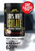 NPL 100% Whey Isolate Assorted-700g