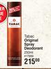 Tabac Original Spray Deodorant-250ml