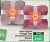 Heat Holders Snuggle Ups Oversized Luxury Blanket Assorted Colours-Each