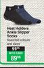 Heat Holders Ankle Slipper Socks 