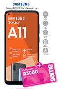Samsung Galaxy A11 32GB Black Smartphone-Each