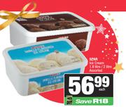 Spar Ice Cream Assorted-1.8L/2L