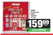 Spar Processed Meat Hamper-4.2Kg