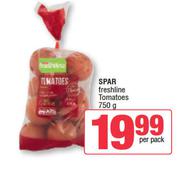 Spar Freshline Toamtoes-750g Per Pack