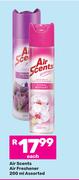 Air Scents Air Freshener Assorted-200ml Each