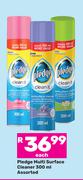 Pledge Multi Surface Cleaner Assorted-300ml Each
