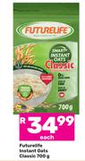 Future Life Instant Oats Classic-700g Each
