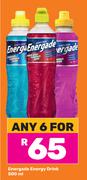 Energade Energy Drink-For Any 6 x 500ml
