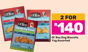 Ol'Roy Dog Biscuits Assorted-For 2 x 1Kg