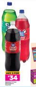 Sparletta Or Twist Soft Drinks Assorted-For Any 2 x 2Ltr