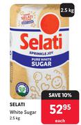 Selati White Sugar-2.5Kg 