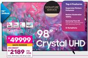 Samsung 98"(248cm) LED 4K Smart TV UA98DU9000KXXA