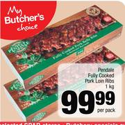 Pendale Fully Cooked Pork Loin Ribs-1Kg Per Pack
