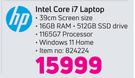 HP Intel Core i7 Laptop 824224