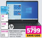 HP Intel Celeron Laptop