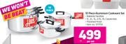 Hart 10 Piece Aluminium Cookware Set-Per Set