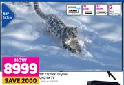 Samsung 58" (147cm) CU7000 Crystal UHD 4K TV