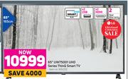 LG 65" (165cm) UW75001 UHD Series ThinQ Smart TV